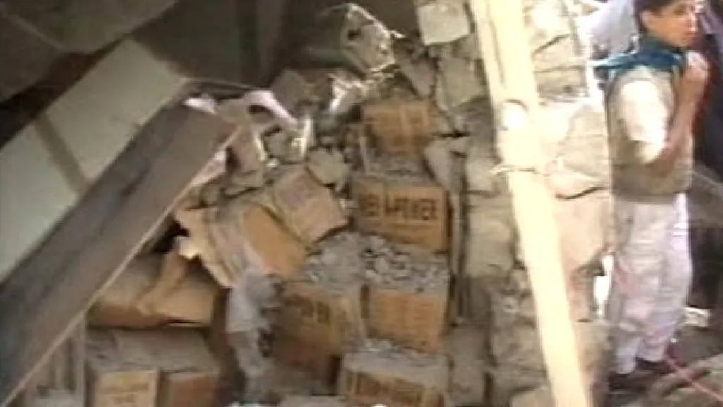 Výbuch dynamitu v Jemenu