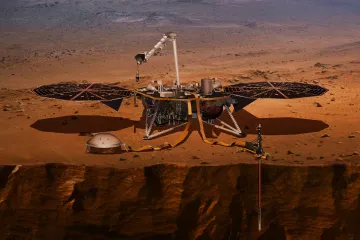 Sonda InSight na rudé planetě poprvé zaznamenala marsotřesení