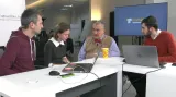 Karel Schwarzenberg při rozhovoru pro ukrajinskou stanici Hromadske.tv