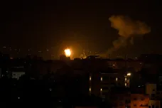 Izrael v reakci na vypálené rakety podnikl nálet na Pásmo Gazy