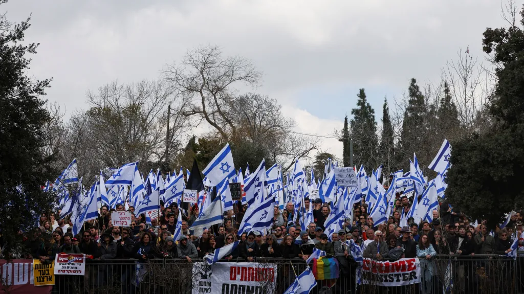 Izraelci protestují proti změnám v soudnictví