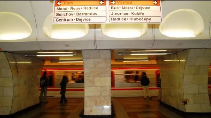 Události o natáčení v pražském metru