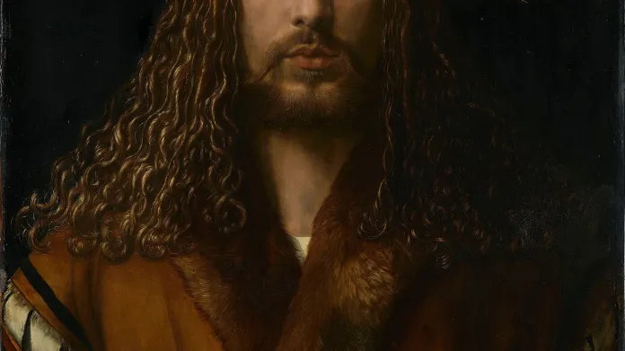 Albrecht Dürer / Autoportrét v kožichu (1500)