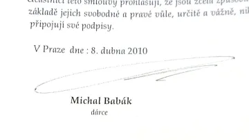 Dar Michala Babáka