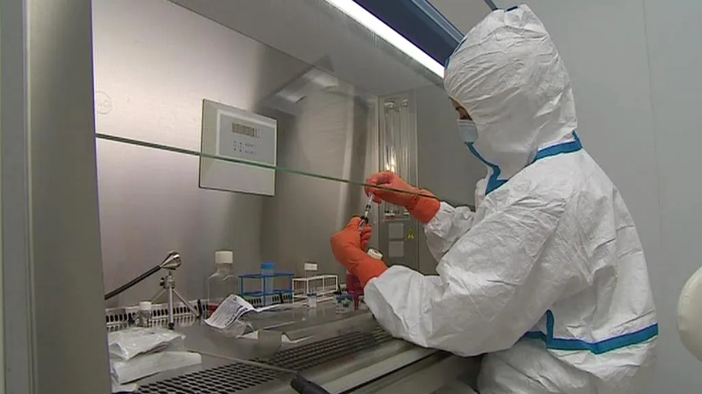 Laboratoř Národního centra tkání a buněk