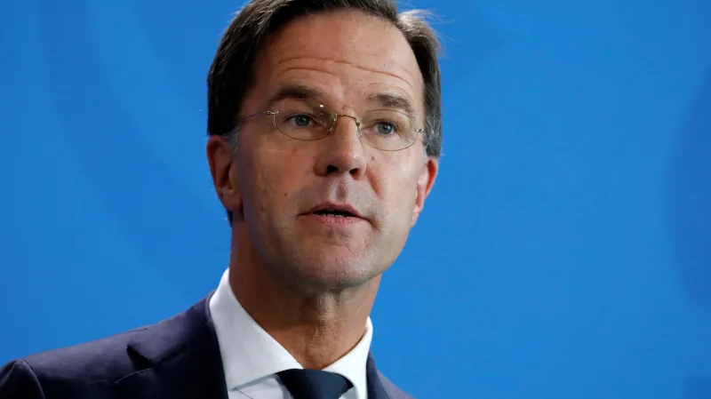 Nizozemský premiér Mark Rutte