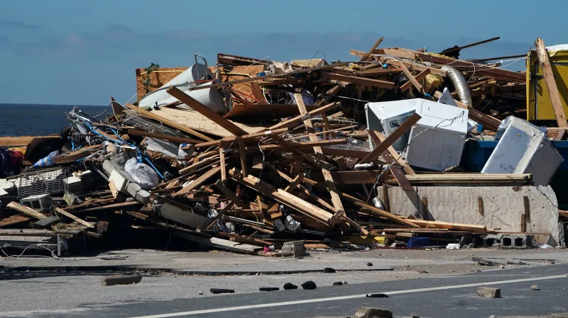 Zničená Mexico Beach