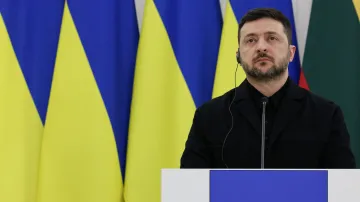 Ukrajinský prezident Volodymyr Zelenskyj na návštěvě Litvy