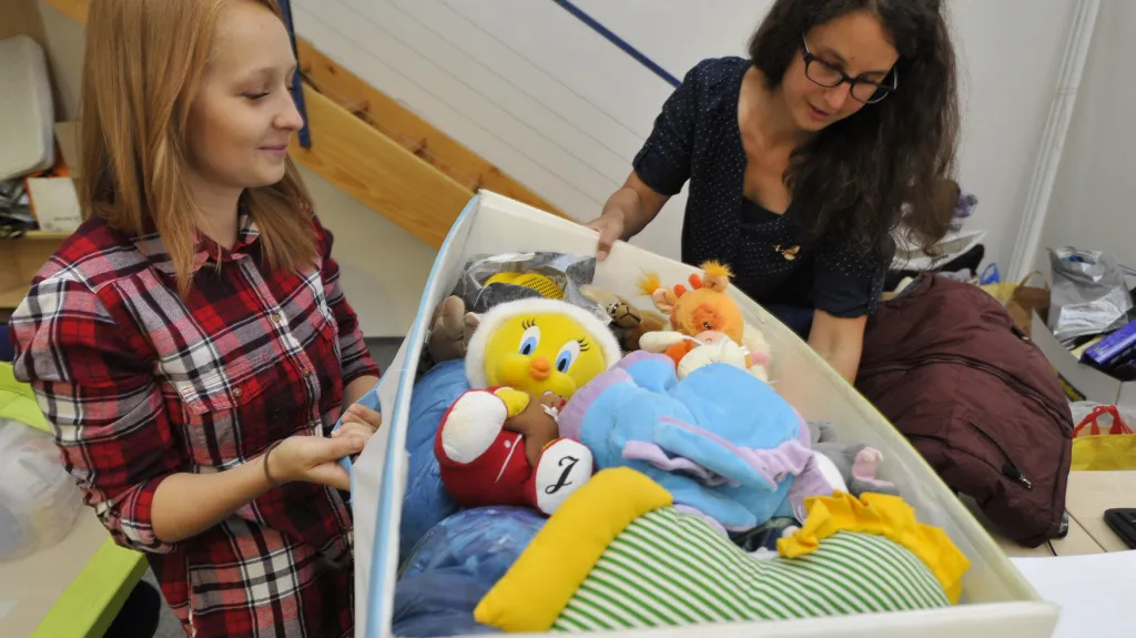 Hračky pro uprchlíky