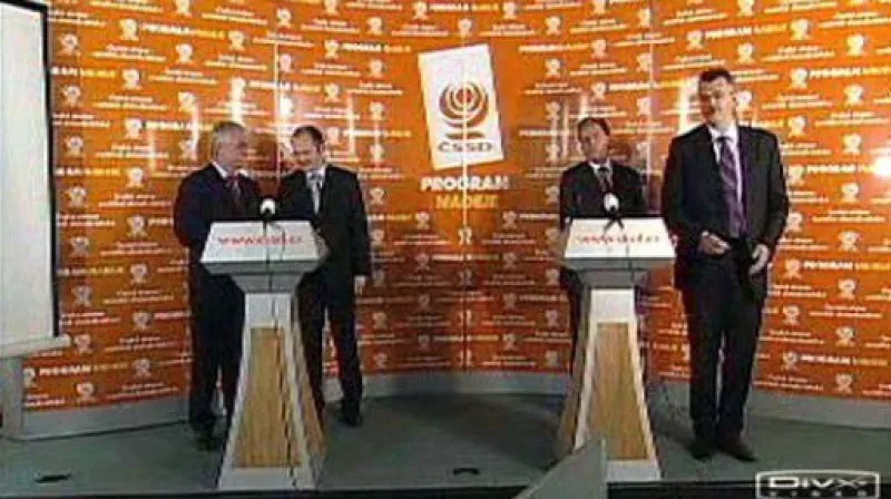 Brífink ČSSD ke kauze Vlček