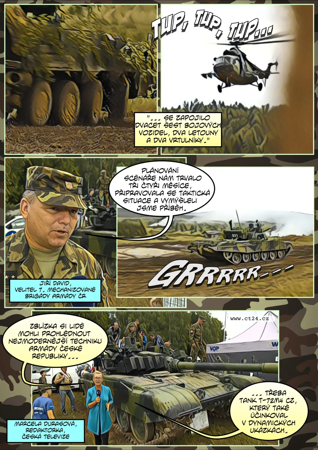 Komiks: Den pozemního vojska