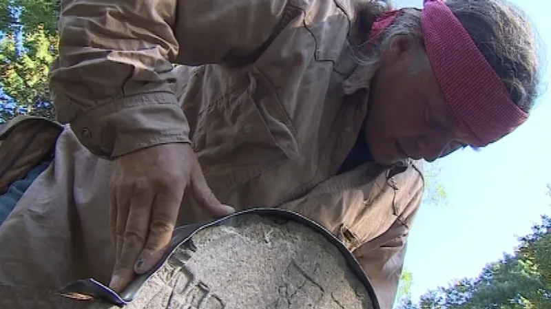 Práce na břeclavském hřbitově