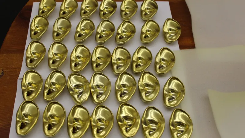 Uši vytištěné na 3D tiskárně