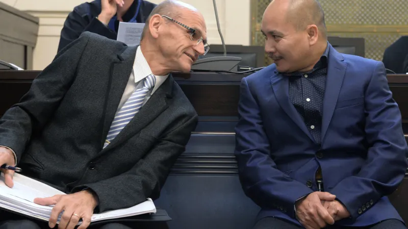 Ivan Elischer a Nguyen Quoc Hung u soudu