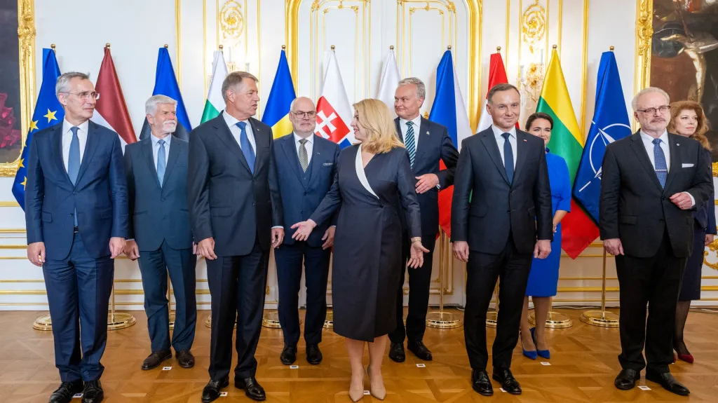 Představitelé zemí bukurešťské devítky v Bratislavě