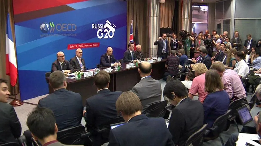 Představitelé skupiny G20 na setkání v Moskvě