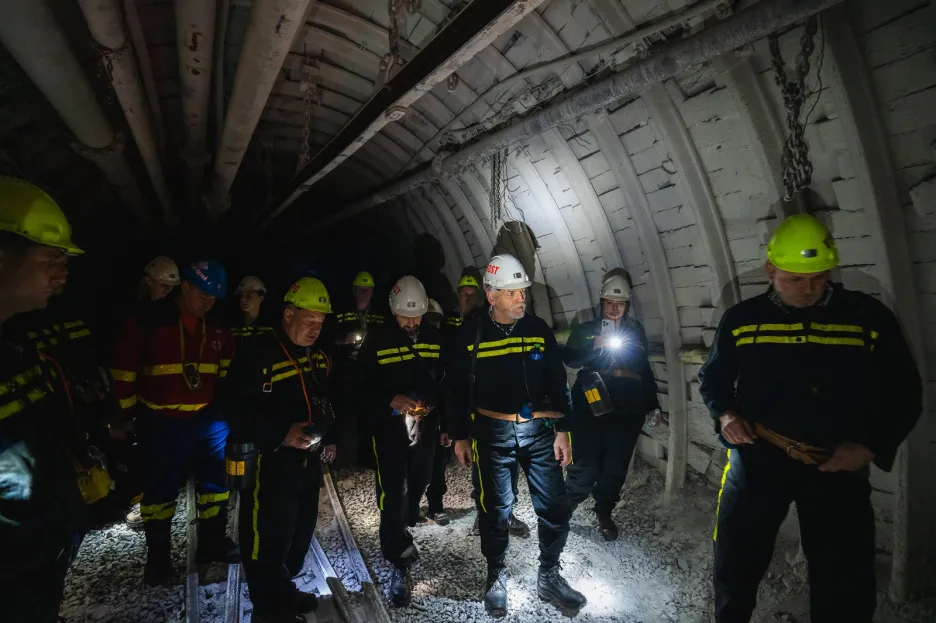 Při návštěvě Moravskoslezského kraje, která se uskutečnila koncem března roku 2023, navštívil prezident Pavel například Důl Darkov, kde se podíval devět set metrů pod povrch Země