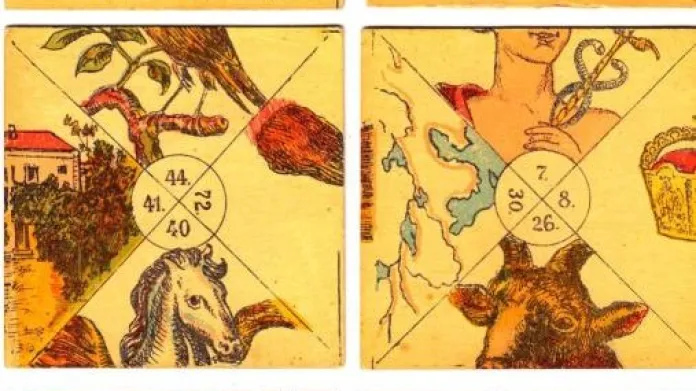 Karty  astrologa Giovanniho Babtisty Seniho