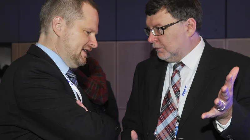 Petr Fiala a Zbyněk Stanjura