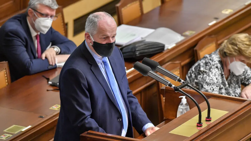 Projev Romana Prymuly v Poslanecké sněmovně