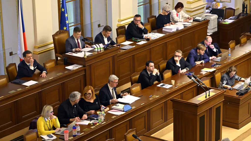 Jednání Poslanecké sněmovny, snímek z 11. února 2026