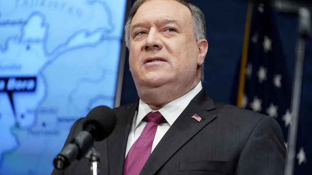 Ministr zahraničí Mike Pompeo