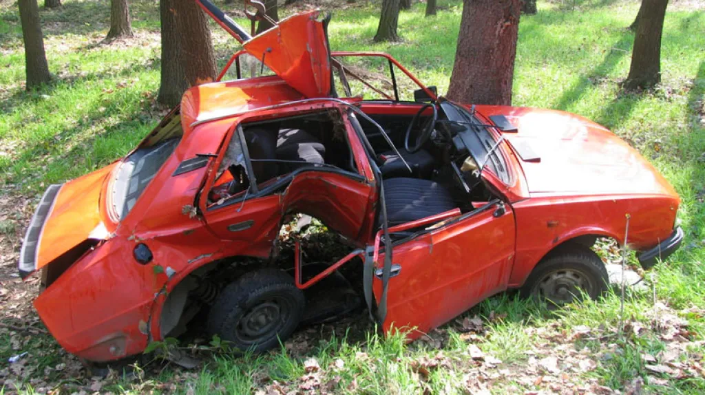 Havarované auto