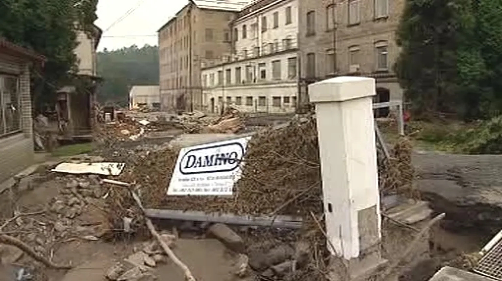 Damino - firma postižená záplavami