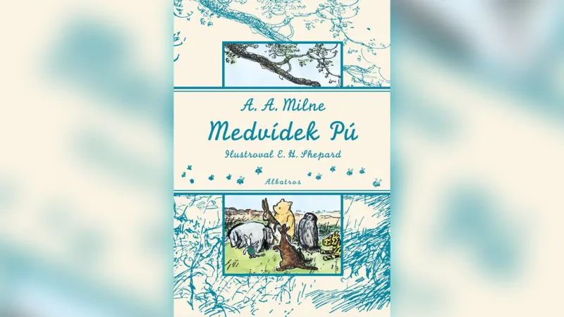 Český překlad Medvídka Pú ve vydání Albatrosu z roku 2020, ale s původními ilustracemi E. H. Sheparda