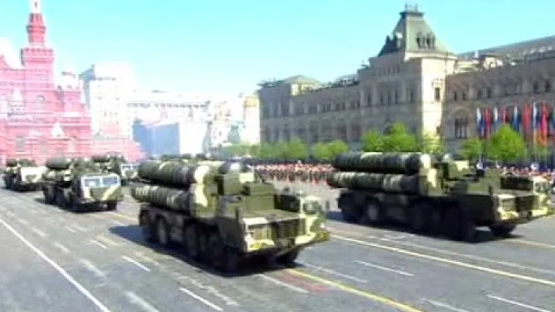 Vojenská přehlídka v Moskvě