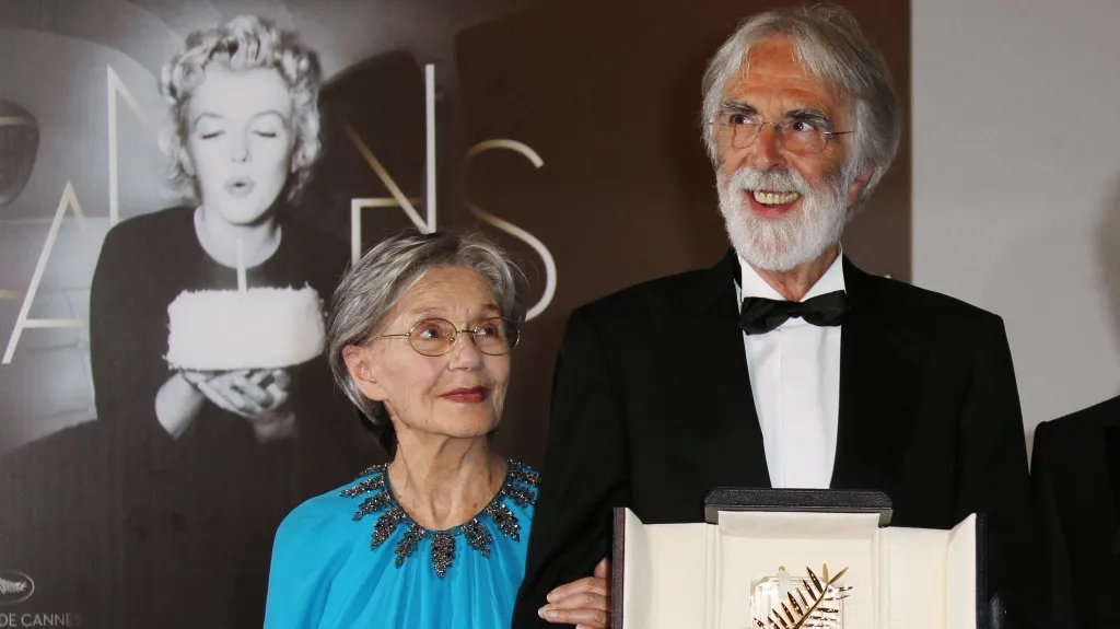 Michael Haneke s Emmanuelle Rivaovou