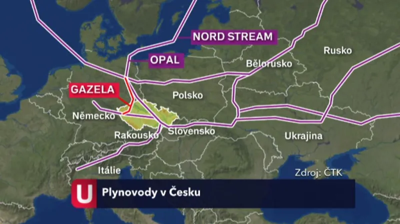 Plynovody v Česku