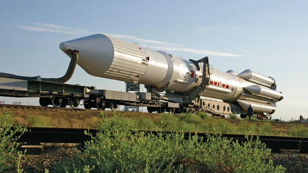 Ruská raketa Proton - ilustrační foto