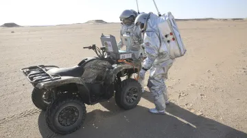 Simulace Marsu v Ománu