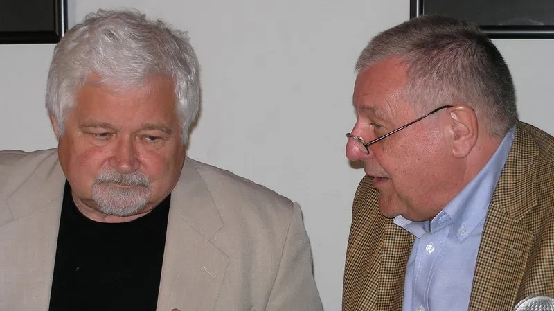 Petr Pithart a Karel Hvížďala