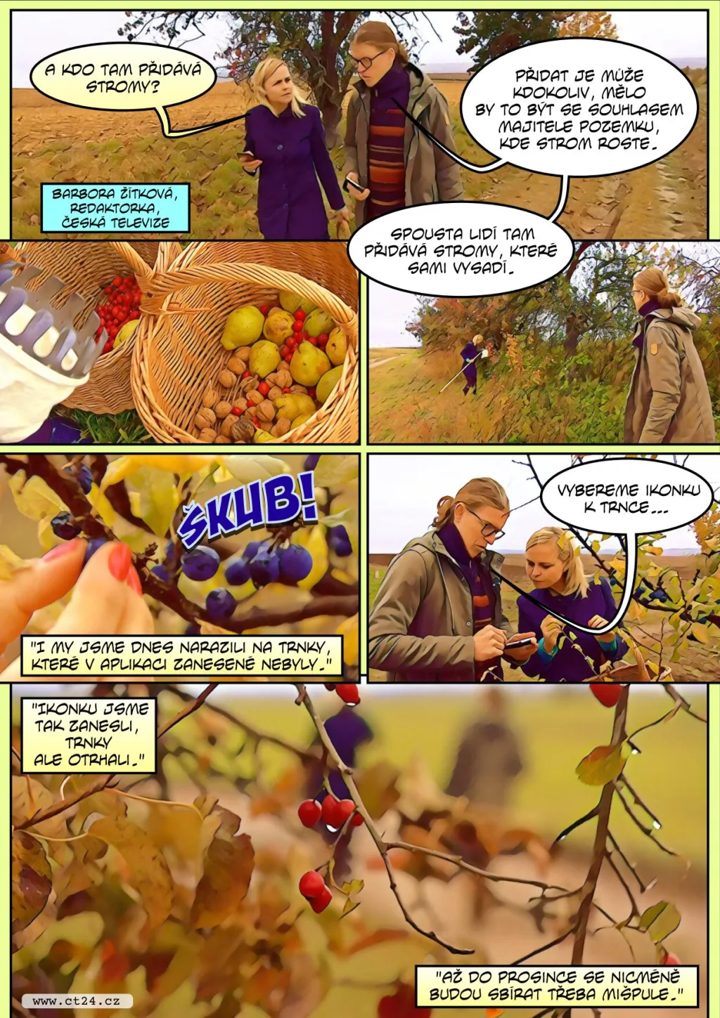 Přelomová aplikace. Ukáže vám, kde si můžete legálně natrhat ovoce