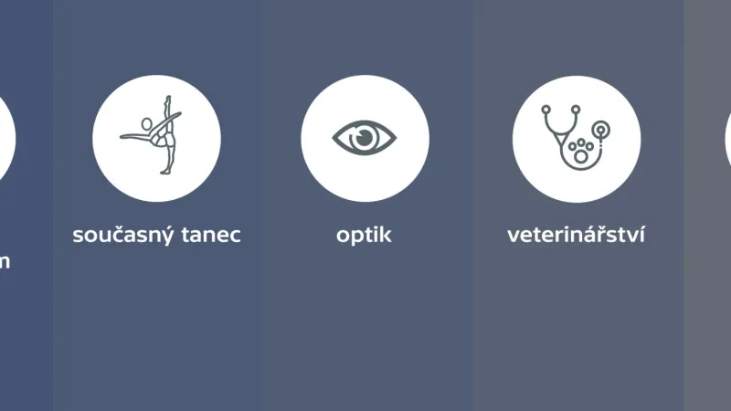 Obory, o které je mezi uchazeči největší zájem