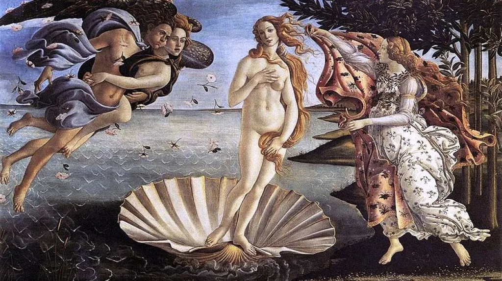 Botticelliho Zrození Venuše