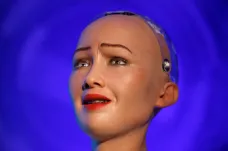 Jak se dělá „rozhovor“ s humanoidní robotkou: Otázky tři týdny předem a žádná improvizace