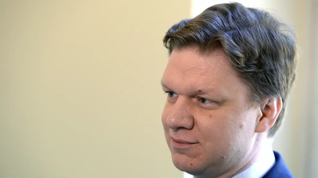 Tomáš Hudeček na snímku z března 2020