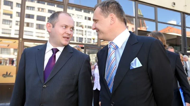 Michal Hašek a Vít Bárta