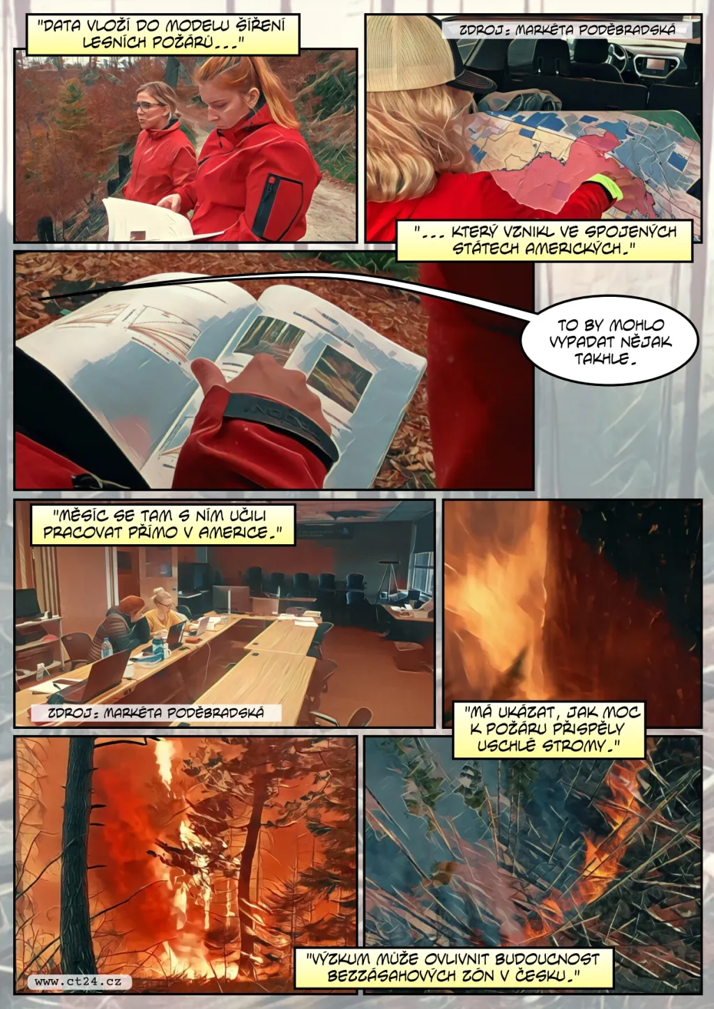 Výzkum na spáleništi v Českém Švýcarsku