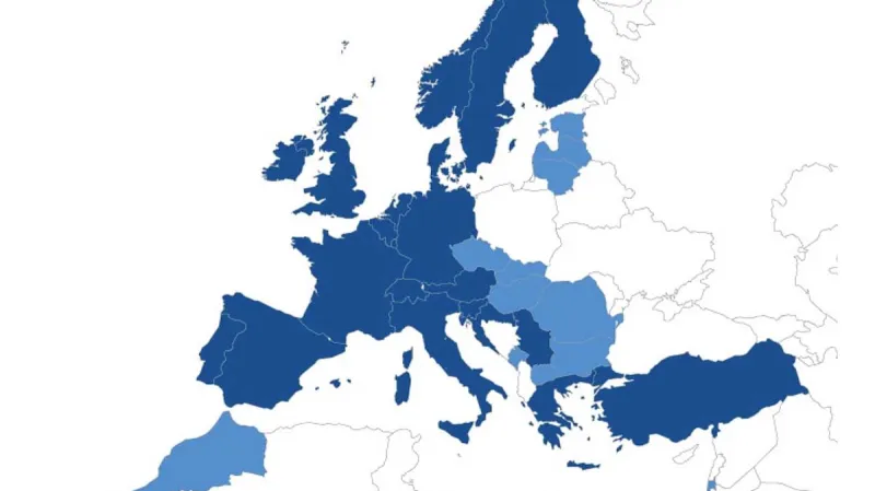Státy ECMWF