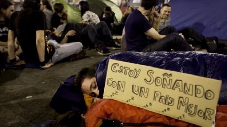 Španělské protesty