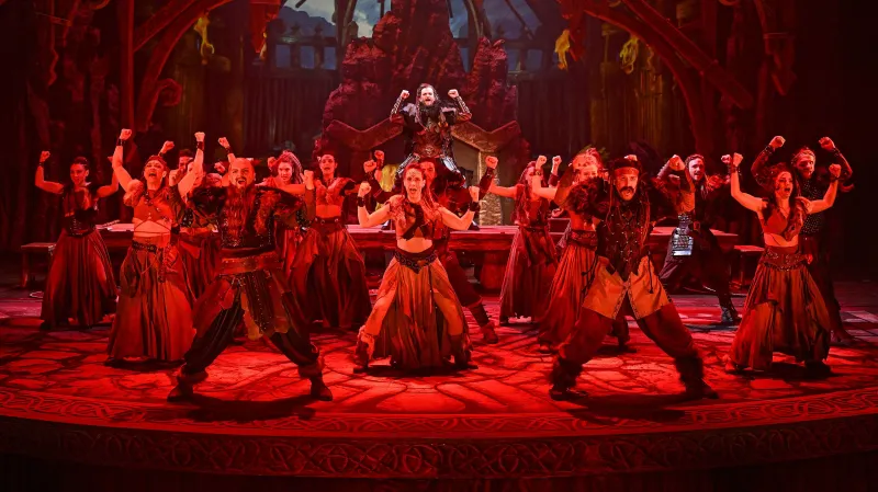 Z muzikálu ViK!NG v Městském divadle Brno