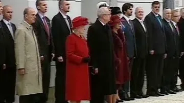 Britská královna a slovenský prezident