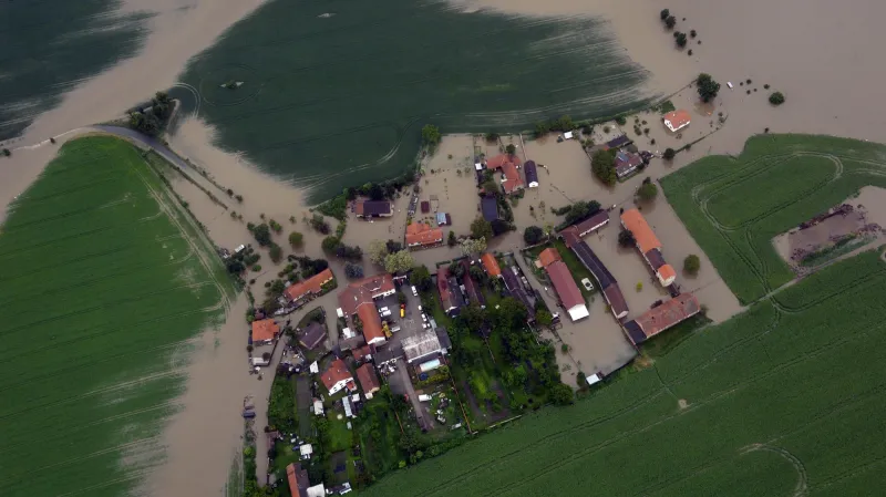 Zatopené obce na Mělnicku