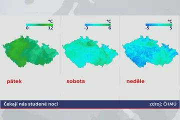 Do Česka dorazil podzim, na horách může i sněžit