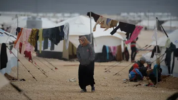 Zima v uprchlickém táboře
