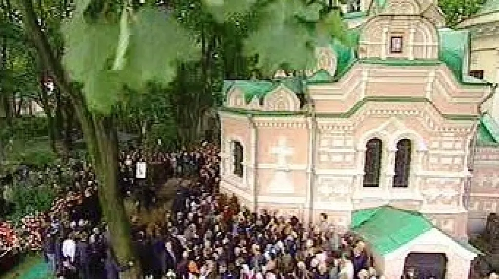 Pohřeb Alexandra Solženicyna